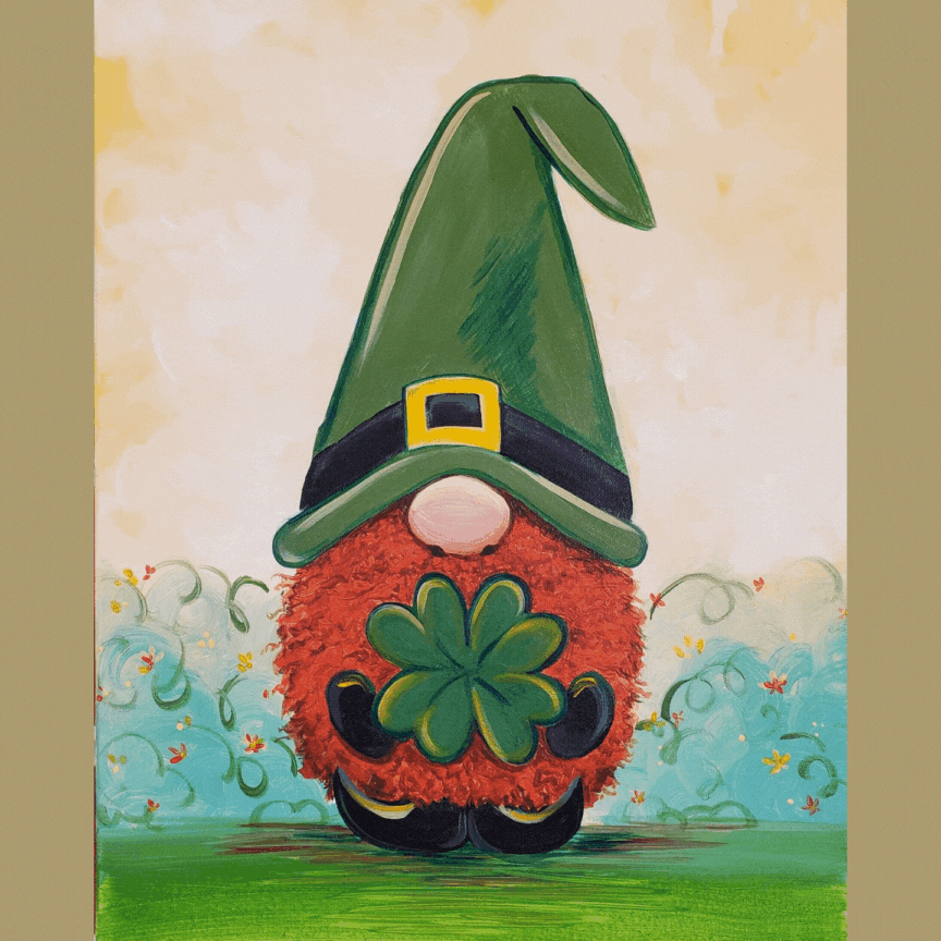 Join us to paint Shamrock Gnome at Readington Brewery!